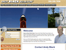 Tablet Screenshot of andyblackrealtor.com